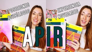 EXPERIENCIA CON ACADEMIA APIR  OPOSICIONES PSICÓLOGOS [upl. by Enaek]