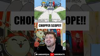 Chopper Scope Ability  One Piece reaction anime onepiece onepiecereaction [upl. by Covell]