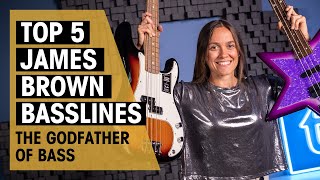 Top 5 James Brown Bass Lines  Bootsy Collins  Julia Hofer  Thomann [upl. by Camala]