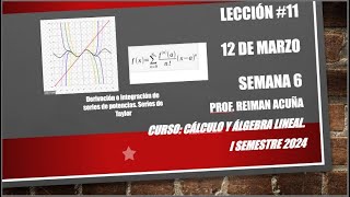 11 Clase 12 de marzo CAL I24 Semana 6 [upl. by Llennor]