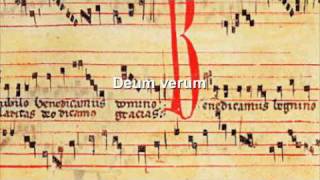 Gregorian chant  Deum verum [upl. by Royd]