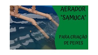 AERADOR SAMUCA Como fazer aerador caseiro para tanque de peixes [upl. by Shannah]