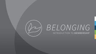 Belonging Introduction to Membership [upl. by Hcirteid]