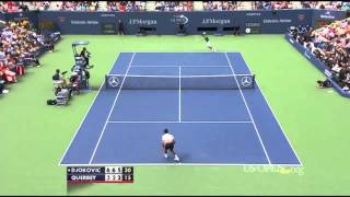 US Open 2014  Djokovic vs Querrey [upl. by Pentheam]