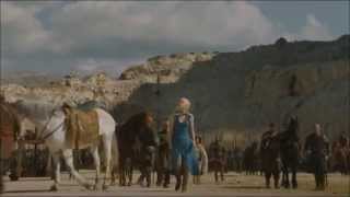 Game of Thrones Season 4x03  Daario Naharis vs Champion of Meereen Scene [upl. by Mcintosh480]