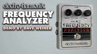 ElectroHarmonix Frequency Analyzer Ring Modulator EHX Pedal Demo by Dave Weiner [upl. by Evangelin533]