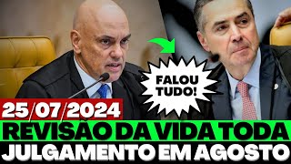 💣REVISÃO DA VIDA TODA no INSS ALEXANDRE DE MORAES SE PRONUNCIA E ANUNCIA NOVIDADES para AGOSTO [upl. by Artied]