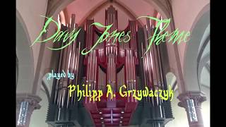 HQ Audio  Davy Jones Theme on church organ  Philipp A Grzywaczyk [upl. by Rebmat]