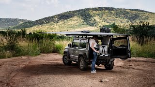 ROAMS01E17 How to Camp With A Suzuki Jimny 2019 [upl. by Wernick]