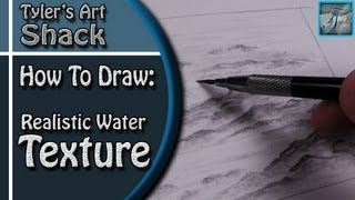 How to Draw a Realistic Water Texture [upl. by Yarrum]