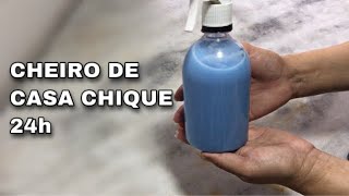 MISTURINHA TIRA ODOR DE AMBIENTE cheirinho de casa chique 24 horas c3 ingredientes [upl. by Alleiram]