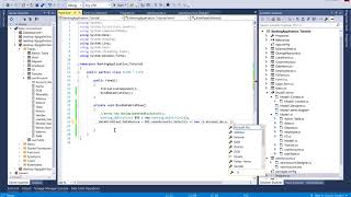 Retrieve multiple columns using Lambda expression Bind DataGridView in Windows Forms C [upl. by Anerul957]