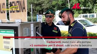 Carburanti gli aumenti dei prezzi benzina e diesel in Italia [upl. by Aener]