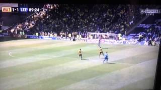 Ross McCormack goal vs Watford to send Hull up [upl. by Ellennahc]