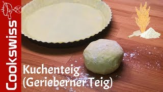 Kuchenteig Geriebener Teig [upl. by Oelak755]