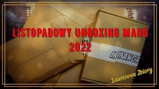 Listopadowy Unboxing Mang 2022 [upl. by Rexferd]