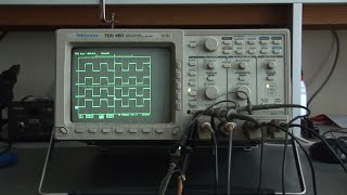 Tektronix TDS 460 repair part 4 [upl. by Neils]