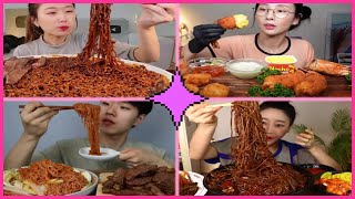 tổng hợp những video mukbang Hàn Quốc siêu mlem😋tập 10 [upl. by Htes]