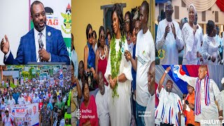 Nipa paa nie Napo was surprised as his wife storms today to start her campaign as npp  her [upl. by Liberati542]