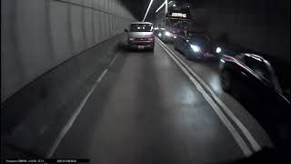 Hong Kong Aberdeen tunnel motorcycle accident 香港仔隧道意外 電單車 車禍 202210 [upl. by Cammie176]