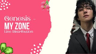 ✦Side Track✦  Genesis  My Zone Line Distribution [upl. by Naneek]