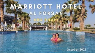 Splashin around in Marriott Hotel Al Forsan Abu Dhabi  October 2021 [upl. by Kieffer]