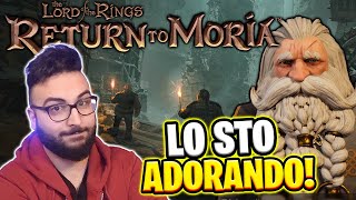 RETURN TO MORIA ▶ LO STO ADORANDO  Esploriamo la miniera e facciamo casa  Gameplay ITA [upl. by Arim910]