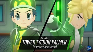 Battle Tower Tycoon Palmer Frontier Brain Music ► Pokémon Brilliant Diamond amp Shining Pearl [upl. by Cameron]