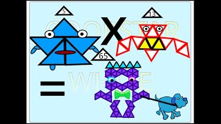 Numberblocks Triangles 13 Times Tables [upl. by Arihsay]