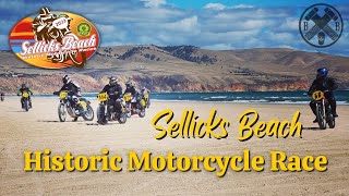 Sellicks Beach Historic Motorcycle Races 2023 by the Levis MCC [upl. by Tjaden]