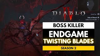 Diablo IV  Dominated Uber Lilith with Twisting Blades  Rogue End Game Build [upl. by Aramat]