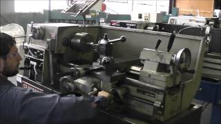 Clausing 1300 Lathe  Variable Speed Tool Room Lathe [upl. by Niwred]