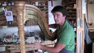 Atelier Arpeggio  hoe een snaar op een harp vervangen [upl. by Giselbert]