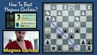 How An Untitled Player Beat Magnus Carlsen in A Banter Blitz [upl. by Anissa26]