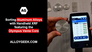 Sorting Aluminum Alloys ft the Olympus Vanta Core [upl. by Mahala]