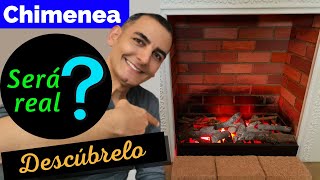 Como hacer una chimenea  chimenea para navidad como hacer brasas falsas  fuego falso  chimeneas [upl. by Anaitat]