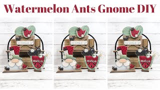 DIY Watermelon Ants Gnome trio shelf sitters tutorial [upl. by Daloris]