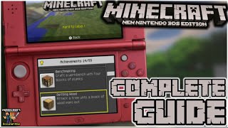 Minecraft New 3DS Achievements  A Completionists Guide [upl. by Anitsahs474]