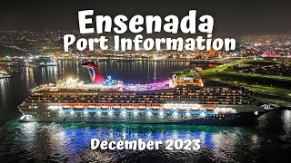 ENSENADA 121723  PORT INFORMATION  THINGS TO DO  PLACES TO VISIT  BAKERY  COFFEE SHOP [upl. by Coucher]