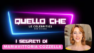 Puntata 4 Quello che le celeb non dicono Mariavittoria Cozzella [upl. by Naleag]