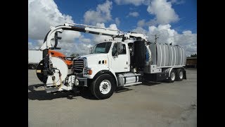 2009 Sterling LT7500 AQUATEC B15 VACUUMJETTER COMBO TRUCK [upl. by Dottie3]