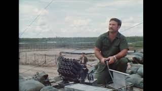 40mm volley gun tested by the Naval Ordnance Laboratory in Vietnam in October 1969 [upl. by Noyar]