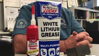 White Lithium Grease vs Dielectric Grease [upl. by Perlis]