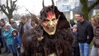 Krampuslauf Lassendorf 2018 11112018  Kompletter Perchtenlauf [upl. by Ettesil121]