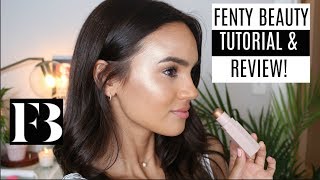 FENTY BEAUTY REVIEW AND TUTORIAL  DACEY CASH [upl. by Oilla]