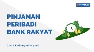 Cara Mohon Pinjaman Peribadi Bank Rakyat Cepat Diluluskan [upl. by Azirb972]