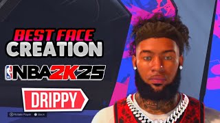 DRIPPIEST COMP FACE CREATION in 2K25🔥 DRIPPY FACE CREATION TUTORIAL in NBA 2K25 [upl. by Euqinitram]