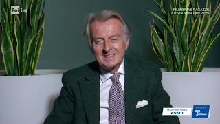 Intervista a Luca Cordero di Montezemolo  Domenica In 13112020 [upl. by Nnaylime]