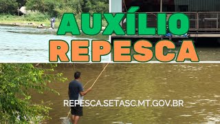 Está aberto o cadastro para receber o auxílio Repesca do Governo de MT [upl. by Scheer]