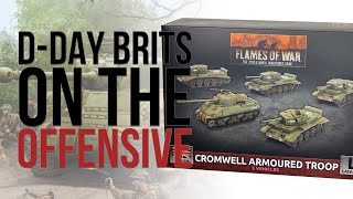 Flames Of War Cromwell Armoured Troop  Battlefront  Unboxing [upl. by Edlyn502]